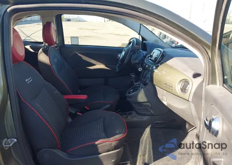 2017 Fiat 500 Pop from USA, damaged, VIN 3C3CFFKR4HT700004